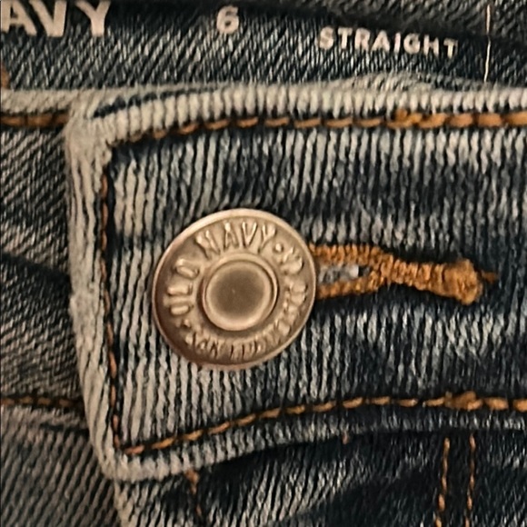 Old Navy Blue Skinny Jeans Timeless Fit - Picture 3 of 10